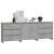 Servante, 3 piese, gri beton, lemn prelucrat GartenMobel Dekor