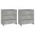 Servante, 3 piese, gri beton, lemn prelucrat GartenMobel Dekor
