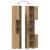 Set mobilier de baie, 3 piese, stejar artizanal, lemn prelucrat GartenMobel Dekor
