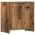 Set mobilier de baie, 4 piese, lemn vechi, lemn prelucrat GartenMobel Dekor