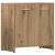 Set mobilier de baie, 4 piese, stejar artizanal, lemn prelucrat GartenMobel Dekor