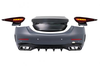 Pachet Exterior Mercedes C-Class W205 Sedan (2018-2022) Conversie la W206 C63 Design Performance AutoTuning