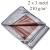 Prelata ranforsata 2x3 m, 210g/mp, impermeabila, protectie uv+, universala, polietilena MultiMark GlobalProd
