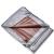 Prelata ranforsata 2x3 m, 210g/mp, impermeabila, protectie uv+, universala, polietilena MultiMark GlobalProd