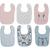Set de 2 bavetici din bumbac diverse culori Dkd Home Decor StarHome GiftGalaxy