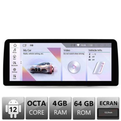 Navigatie dedicata Edotec BMW Seria 6 F06 masini cu CIC Android ecran 10.25" 4+64 4G BT CarStore Technology