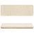 Trepte de scară covor 15 buc 65x21x4 cm alb GartenMobel Dekor