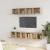 Set dulap TV, 5 piese, stejar sonoma, lemn prelucrat GartenMobel Dekor