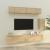Set dulap TV, 6 piese, stejar sonoma, lemn prelucrat GartenMobel Dekor