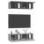 Comode TV, 4 buc., gri sonoma, 60x30x30 cm, lemn prelucrat GartenMobel Dekor