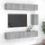 Set comode TV, 7 piese, gri sonoma, lemn compozit GartenMobel Dekor