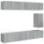 Set comode TV, 7 piese, gri sonoma, lemn compozit GartenMobel Dekor