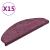 Covorașe pentru trepte scară, 15 buc. violet închis, 65x21x4 cm GartenMobel Dekor