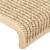 Covorașe scări autoadezive 15 buc. bej deschis 65x21x4cm sisal GartenMobel Dekor