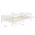 Pat copii Nuuk W200 lemn alb mat lacuit [en.casa] HausGarden Leisure