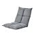 Scaun podea GloriaHG 110 x 55 x 11 cm gri deschis reglabil in 5 trepte [en.casa] HausGarden Leisure