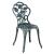 Set bistro gradina DinaV masa rotunda si 2  scaune verde [casa.pro] HausGarden Leisure