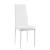 Scaune bucatarie Casandra set 2 buc piele sintetica alb [en.casa] HausGarden Leisure