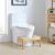 Taburet WC Kalajoki reglabil pe 3 inaltimi [en.casa] HausGarden Leisure