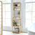 Raft baie Forssa cu 7 polite depozitare [en.casa] HausGarden Leisure