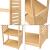 Raft baie Forssa cu 7 polite depozitare [en.casa] HausGarden Leisure