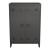 Dulap metalic Oripaa 110x75x33cm negru [en.casa] HausGarden Leisure
