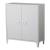 Dulap metalic Oripaa 90 x 80 x 33 cm otel alb [en.casa] HausGarden Leisure