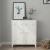 Dulap metalic Oripaa 90 x 80 x 33 cm otel alb [en.casa] HausGarden Leisure