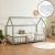 Pat copii Sisimiut HGW90 cu saltea 90 x 200 cm gri/alb [en.casa] HausGarden Leisure