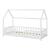 Pat copii Sisimiut W90 cu saltea 90 x 200 cm alb [en.casa] HausGarden Leisure