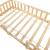 Pat copii Sisimiut NH90 cu saltea 90 x 200 cm culoarea lemnului [en.casa] HausGarden Leisure