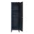 Dulap metalic Kurikka 137x38x38cm negru [en.casa] HausGarden Leisure