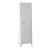 Dulap metalic Kurikka 137x38x38cm alb [en.casa] HausGarden Leisure