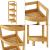 Raft de colt Lestijarvi bambus [en.casa] HausGarden Leisure