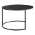 Masuta cafea Korenica New set 2 bucati metal negru [en.casa] HausGarden Leisure