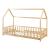 Pat casuta copii Sisimiut H 90 x 200 cm brad culoarea lemnului [en.casa] HausGarden Leisure
