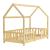 Pat copii Sisimiut H 70 x140 cm brad culoarea lemnului [en.casa] HausGarden Leisure
