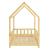 Pat copii Sisimiut H 70 x140 cm brad culoarea lemnului [en.casa] HausGarden Leisure