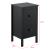 Noptiera Urjala 52x27x25cm MDF negru [en.casa] *80286705* HausGarden Leisure