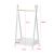 Cuier haine copii Laxe 126 x 73 x 43 cm alb [en.casa] HausGarden Leisure