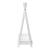 Cuier haine copii Laxe 126 x 73 x 43 cm alb [en.casa] HausGarden Leisure