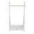 Cuier haine copii Laxe 126 x 73 x 43 cm alb [en.casa] HausGarden Leisure