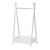Cuier haine copii Laxe 126 x 73 x 43 cm alb [en.casa] HausGarden Leisure