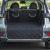 Husa auto protectie transport caini Wolverhampton 185 x 171 cm poliester negru [en.casa] HausGarden Leisure