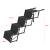 Scara animale companie Colchester 101x45x75 cm negru [en.casa] HausGarden Leisure