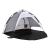 Cort plaja Mullsjö 215 x 135 x 140 cm gri inchis / gri deschis [pro.tec] HausGarden Leisure