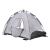 Cort plaja Mullsjö 215 x 135 x 140 cm gri inchis / gri deschis [pro.tec] HausGarden Leisure