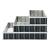 Jardiniera pe 3 nivele Renswoude 118 x 118 x 60 cm gri antracit [en.casa] HausGarden Leisure
