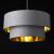 Lustra Lopar G40 E27 gri/auriu [lux.pro] HausGarden Leisure