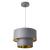 Lustra Lopar G30 E27 gri/auriu [lux.pro] HausGarden Leisure